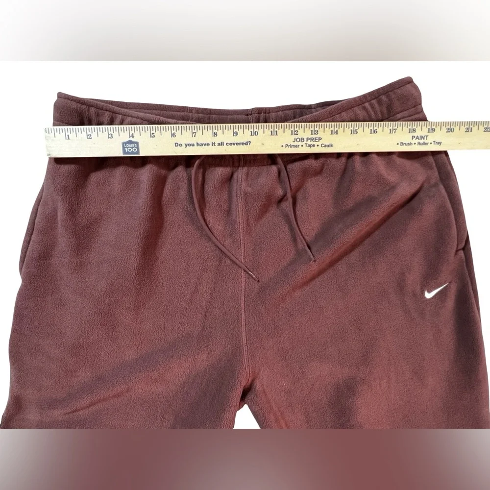 Nike women’s Therma-FIT Fleece Sweatpants size XL brown High Rise FB5578-218 - Picture 6 of 13